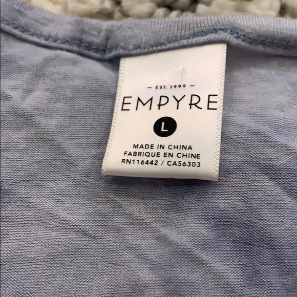 ~BLUE TIE DYE SHIRT~ - Picture 2 of 3